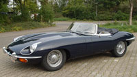 Jaguar E Serie 2 Roadster 1969 blau